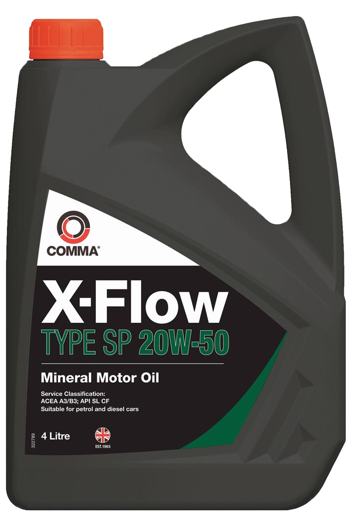Моторное масло Comma X-Flow Type SP 20W-50, 4л